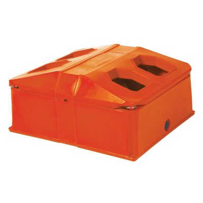 Tusker 40 gal. Quad Hole Energy Free Waterer