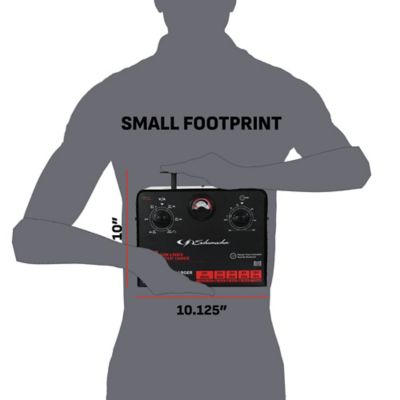 Image showing  Electric Farm and Ranch 250 Amp 6 Volt and 12 Volt Manual Timer-Controlled Battery Charger and Jump Starter