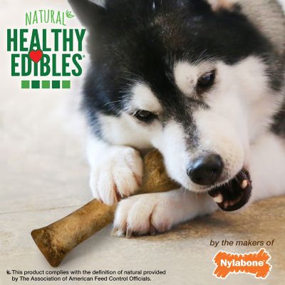 Image showing 9 th Nylabone Healthy Edibles Natural Dog Chews, Roast Beef Flavor