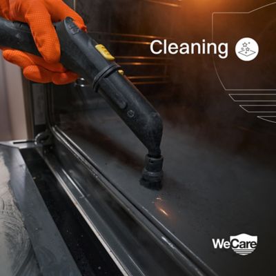 Image showing 2 th WeCare Nitrile Gloves 8 Mil - Heavy Duty Gloves with Diamond Texture Grip - Powder and Latex Free Disposable Gloves - 50 Count