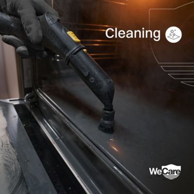 Image showing 2 th WeCare Nitrile Gloves 8 Mil - Heavy Duty Gloves with Diamond Texture Grip - Powder and Latex Free Disposable Gloves - 100 Count