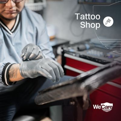 Image showing  Nitrile Latex Free & Powder Free Disposable Gloves - Box of 200 Gloves