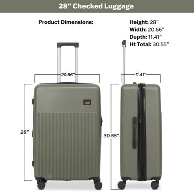 Image showing 6 th Lee Maven Hard Side Rolling Luggage - 28 in.