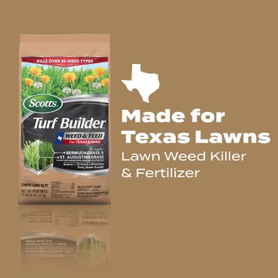 Image showing  Turf Builder Weed & Feed For Texas Lawns