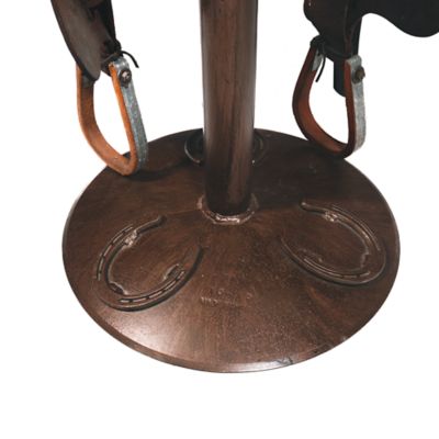 Image showing  Saddle Barstool Plow Disc Base 30 in. H