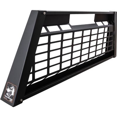 Image showing 7 th Buyers Products GuardDogg Heavy Duty Steel Truck Headache Rack with Mounting Brackets for Ford F-150, RAM 1500, GM 2500/3500