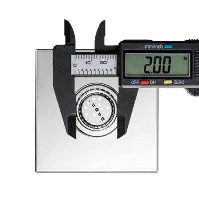 Image showing  6 in. x 6 in. Stainless Steel Square Shower Drain with Square Pattern Surface, ZS3-6-S04-BR