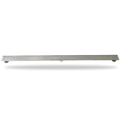 Image showing 1 th Neodrain 60 in. Stainless Steel Linear Shower Drain with Square Pattern Surface