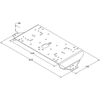 Image showing  GuardDogg Mounting Bracket for Lightbars