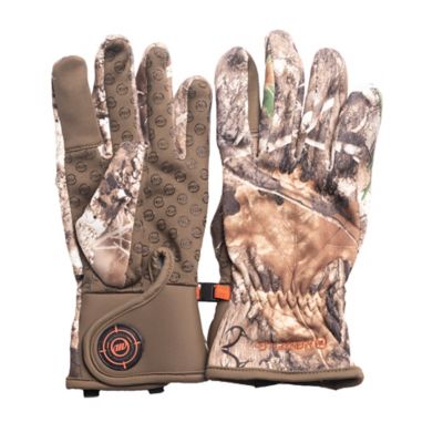 Image showing  Men's Stretch Fleece Bow Ranger Water-Resistant Precision Fit Hunting Gloves, 1 Pair