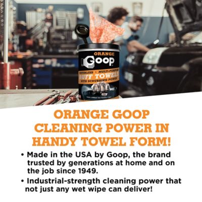 Image showing 5 th Orange Goop Ruff Towel Wipes, 72 ct.