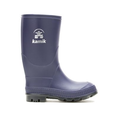 Image showing 4 th Kamik Youth Stomp Waterproof Rain Boots