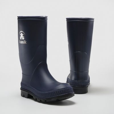 Image showing 8 th Kamik Youth Stomp Waterproof Rain Boots