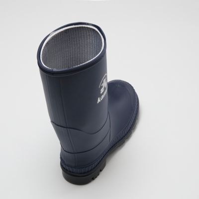 Image showing 2 th Kamik Youth Stomp Waterproof Rain Boots