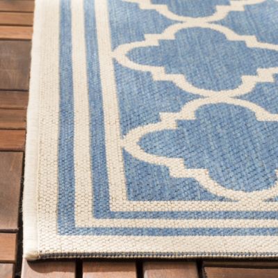 Image showing 1 th Safavieh Beach House BHS121 Indoor and Outdoor Area Rug