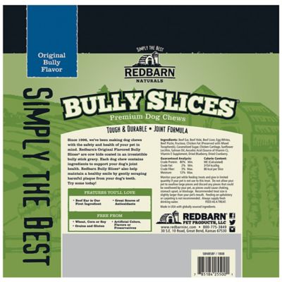 Image showing  Bully Slices Dog Chew Treats, 9 oz.