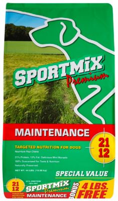 Sportmix Maintenance Adult Mini Chunk Chicken Recipe Dry Dog Food