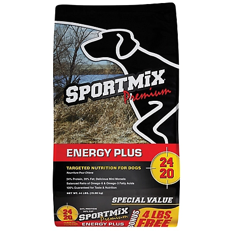 Sportmix Energy Plus Adult Performance Mini Chunk Chicken Recipe Dry Dog Food