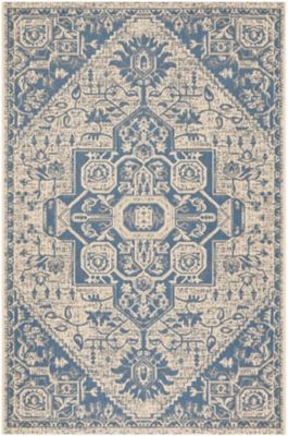 Safavieh Beach House BHS138 Indoor and Outdoor Area Rug