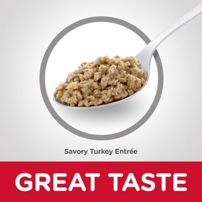 Image showing  Senior 7+ Cat Food, Savory Turkey, Canned, 5.5 oz.