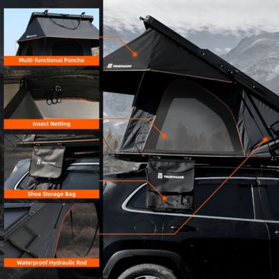 Image showing  Triangle Aluminum Hard Shell Scout Max Roof Top Tent