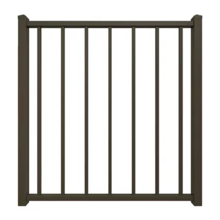 Fortress Building Products Bronze Steel Door 53134356 Farm Gates