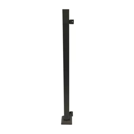 Fortress Building Products Bronze Steel Railing End Post 53322456 Metal Posts