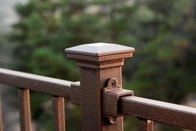 Image showing  Bronze Steel Railing Line Post, 53312456