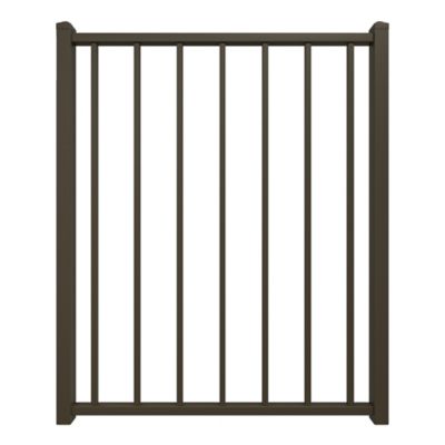 Fortress Building Products Bronze Steel Gate, 53140356