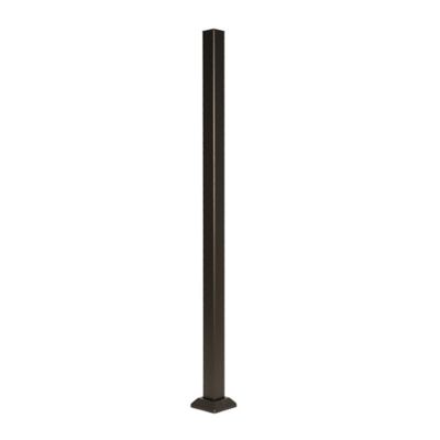 Fortress Building Products Antique Bronze Steel Post for Stairs