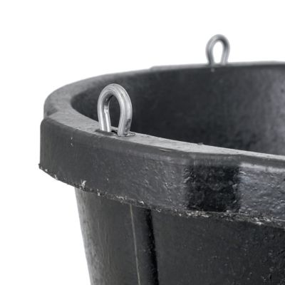 Image showing  6 gal. Round Rubber Corner Feeder
