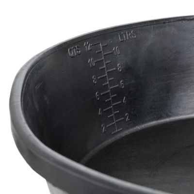Image showing  3.5 gal. Round Rubber Feeder