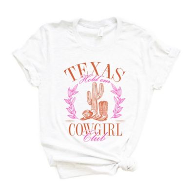 Simply Sage Market Texas Cowgirl Club Short Sleeve Graphic T Shirt