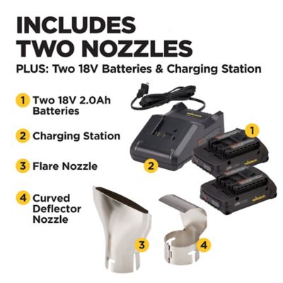 Image showing  Furno 550 Cordless Heat Gun