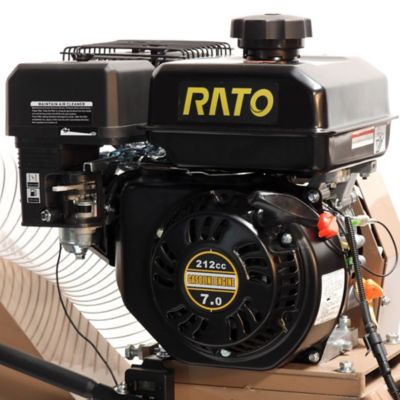 Image showing  3-in-1 Commercial 3in. Chipper Shredder Vacuum, Pull Start 7HP Gas, Tornadic Triple Drum Self-Feed, OSHA Compliant