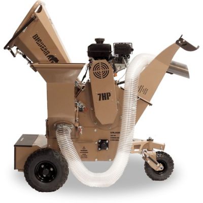 Image showing  3-in-1 Commercial 3in. Chipper Shredder Vacuum, Pull Start 7HP Gas, Tornadic Triple Drum Self-Feed, OSHA Compliant