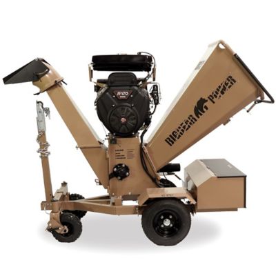 Image showing  7 in. Commercial Chipper Shredder, 34HP V-Twin High-Torque Gas Engine, Tornadic Triple Drum, Self-Feed