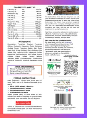 Image showing  Heat Stress and Fly Away Supplement with Garlic Pouch, 8 lb.