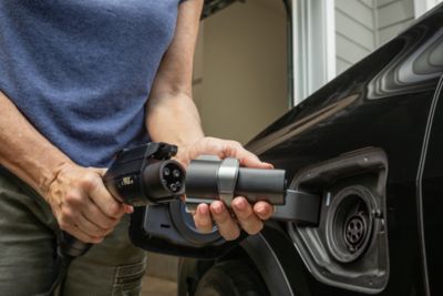 Image showing  Level 2 NEMA 10-50r Plug, 40A / 240V EV Charger with J1772 Plug and Tesla Adapter; 20ft. Cable