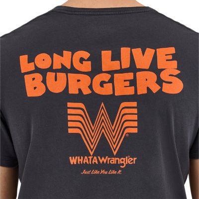 Image showing  x Whataburger Men's Long Live Burgers T-Shirt