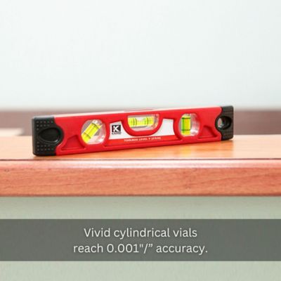 Image showing  Kapro 227 Torpedo Star Plus - Magnetic Toolbox Level - 9 Inch