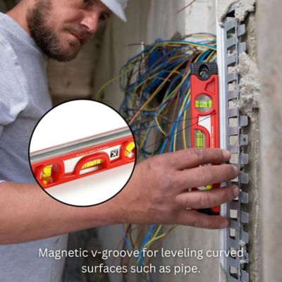 Image showing  Kapro 227 Torpedo Star Plus - Magnetic Toolbox Level - 9 Inch