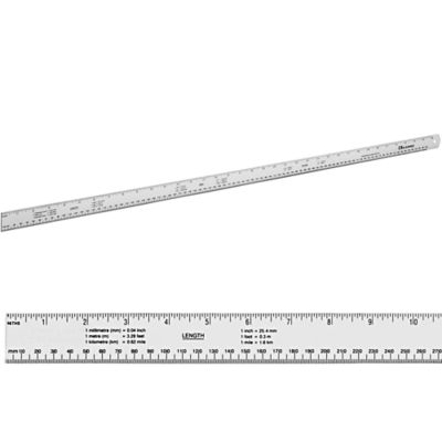 Kapro Kapro 306 Aluminum Ruler - Conversion Tables -1/16 & mm - 12 Inch