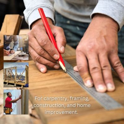 Image showing  Kapro 306 Aluminum Ruler - Conversion Tables -1/16 & mm - 12 Inch