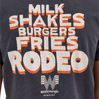 Image showing  x Whataburger Men's Cowboy Graphic T-Shirt