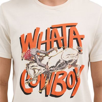 Image showing  x Whataburger Men's Cowboy Graphic T-Shirt