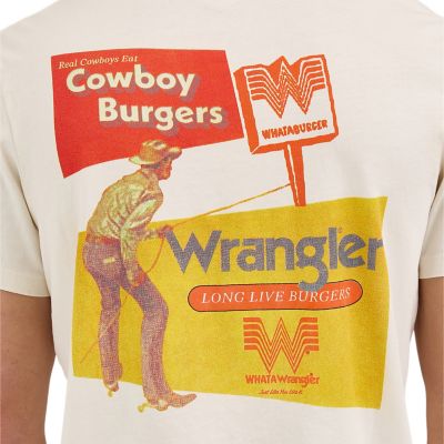Image showing  x Whataburger Men's Cowboy Burgers T-Shirt