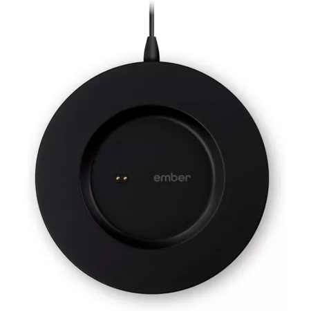 Ember 2 Cup Charging Coaster Black Camp Drinkware