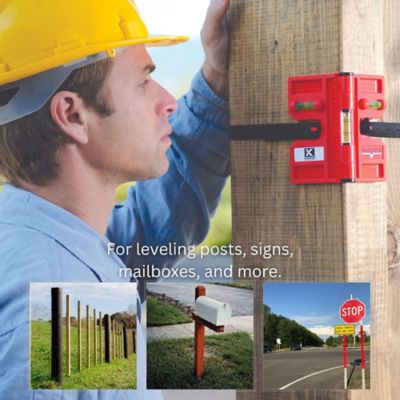 Image showing  Kapro 340 Postrite - Magnetic Post Level