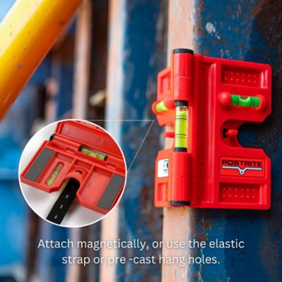 Image showing  Kapro 340 Postrite - Magnetic Post Level